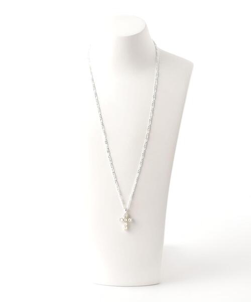 Maple（メープル）の「＜MAPLE＞ CROSS CHAIN/ネックレス（ネックレス・メンズ・ホワイト・FREE）」の6枚目の写真