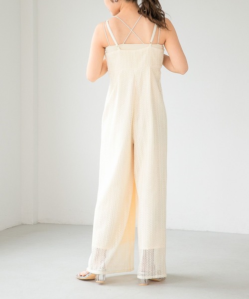 Heather（ヘザー）の「カップ付きバッククロスキャミ　279751（キャミソール・レディース・ブラック/ブラウン/オフホワイト・FREE）」の17枚目の写真
