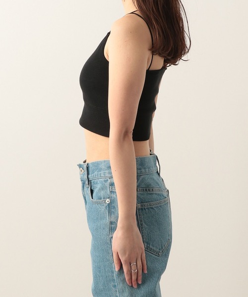 Heather（ヘザー）の「カップ付きバッククロスキャミ　279751（キャミソール・レディース・ブラック/ブラウン/オフホワイト・FREE）」の19枚目の写真