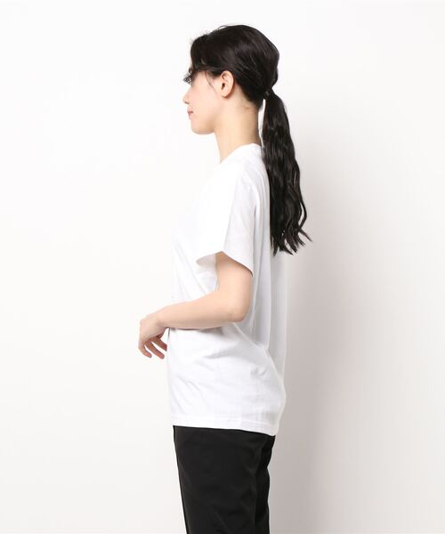 PICCIN（ピッチン）の「double receipt(ダブルレシート)Tシャツ（Tシャツ/カットソー・レディース・ホワイト/ブラック/ベージュ・M）」の4枚目の写真