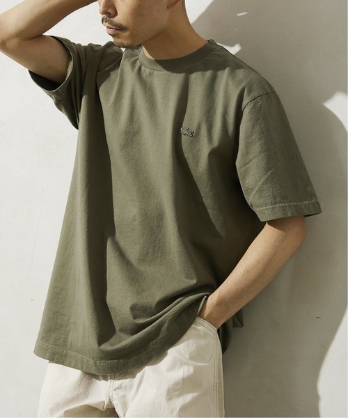 LACOSTE（ラコステ）の「【LACOSTE/ラコステ】Tシャツ TH651EL（Tシャツ/カットソー・メンズ・ホワイト/ブラック/ベージュ/カーキ・4/5）」の19枚目の写真