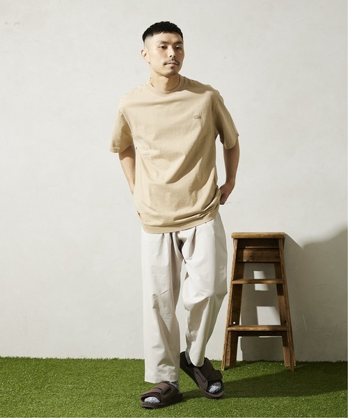 LACOSTE（ラコステ）の「【LACOSTE/ラコステ】Tシャツ TH651EL（Tシャツ/カットソー・メンズ・ホワイト/ブラック/ベージュ/カーキ・4/5）」の5枚目の写真