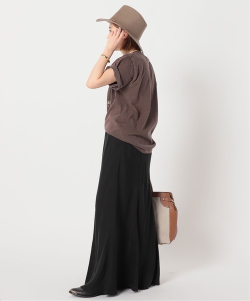 AP STUDIO（エーピーストゥディオ）の「Newフィブリルキュプラスカート（スカート・レディース・ブラック/ネイビー/カーキ/オレンジ・38/36）」の19枚目の写真