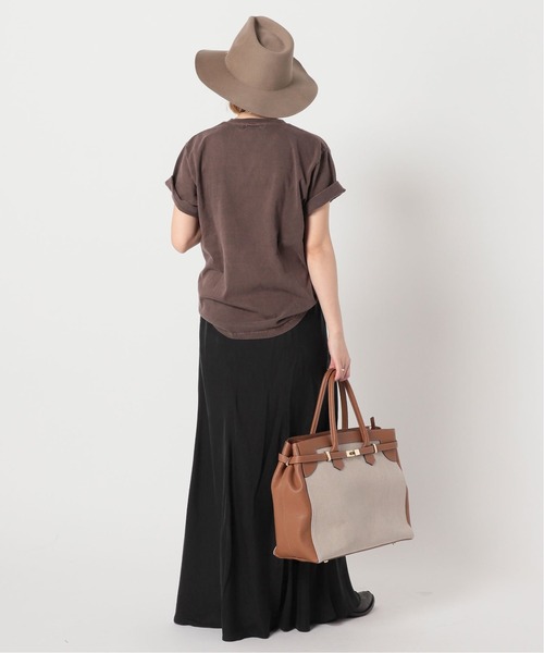 AP STUDIO（エーピーストゥディオ）の「Newフィブリルキュプラスカート（スカート・レディース・ブラック/ネイビー/カーキ/オレンジ・38/36）」の20枚目の写真