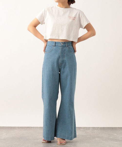 Heather（ヘザー）の「レトロチビＴ　297751（Tシャツ/カットソー・レディース・レッド系その他/オフホワイト/グレー・FREE）」の15枚目の写真