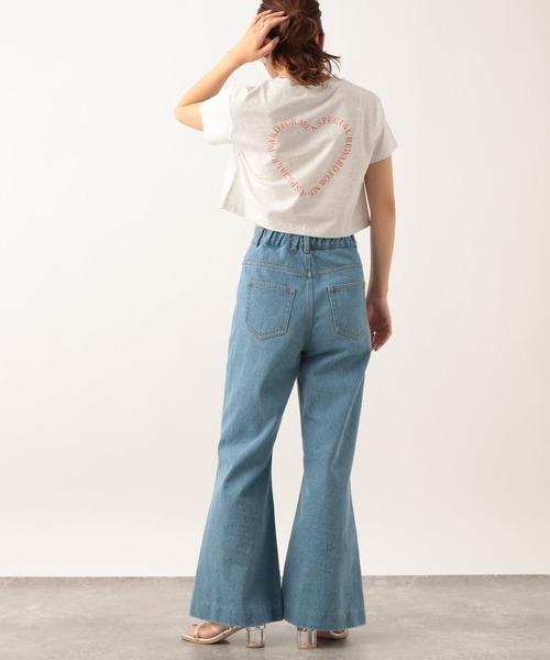 Heather（ヘザー）の「レトロチビＴ　297751（Tシャツ/カットソー・レディース・レッド系その他/オフホワイト/グレー・FREE）」の19枚目の写真