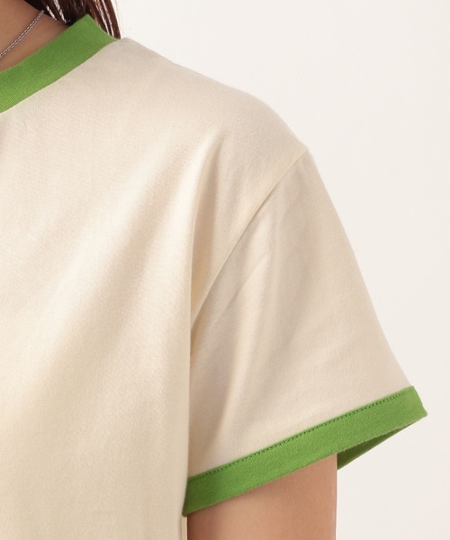 Heather（ヘザー）の「レトロチビＴ　297751（Tシャツ/カットソー・レディース・レッド系その他/オフホワイト/グレー・FREE）」の21枚目の写真