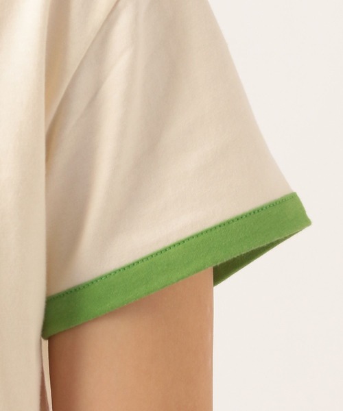 Heather（ヘザー）の「レトロチビＴ　297751（Tシャツ/カットソー・レディース・レッド系その他/オフホワイト/グレー・FREE）」の13枚目の写真