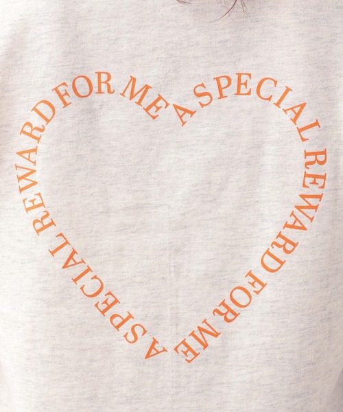 Heather（ヘザー）の「レトロチビＴ　297751（Tシャツ/カットソー・レディース・レッド系その他/オフホワイト/グレー・FREE）」の10枚目の写真