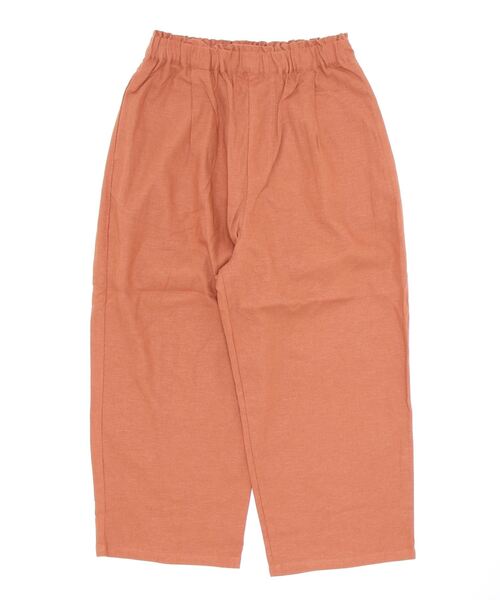 Samansa Mos2（サマンサ モスモス）の「ゆるテーパード8分丈パンツ（その他パンツ・レディース・ブラウン/グレー/イエロー/チャコール・ﾌﾘ-）」の10枚目の写真