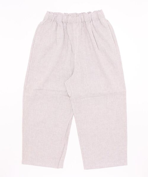 Samansa Mos2（サマンサ モスモス）の「ゆるテーパード8分丈パンツ（その他パンツ・レディース・ブラウン/グレー/イエロー/チャコール・ﾌﾘ-）」の11枚目の写真