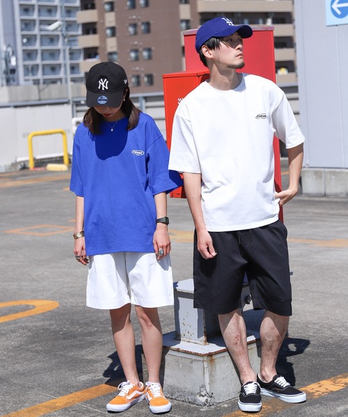 ZIP FIVE（ジップファイブ）の「【ZIP FIVE】韓国ヴィンテージ風 シンプルワンポイント半袖Tシャツ（Tシャツ/カットソー・メンズ・グリーン/ホワイト系1/ブラック/ロイヤルブルー/ホワイト/ブラック系/オートミール/ネイビー/ホワイト系・LARGE/MEDIUM）」の22枚目の写真