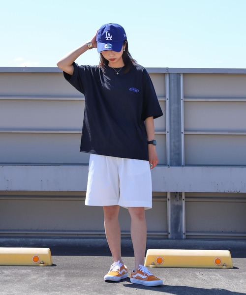 ZIP FIVE（ジップファイブ）の「【ZIP FIVE】韓国ヴィンテージ風 シンプルワンポイント半袖Tシャツ（Tシャツ/カットソー・メンズ・グリーン/ホワイト系1/ブラック/ロイヤルブルー/ホワイト/ブラック系/オートミール/ネイビー/ホワイト系・LARGE/MEDIUM）」の16枚目の写真