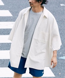 ARMY TWILL | 【ARMY TWILL / アーミーツイル】別注 オーバーサイズ リネン半袖シャツ(シャツ/ブラウス)