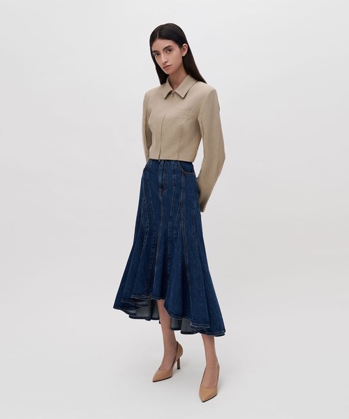 CHARLES & KEITH(チャールズ & キース)の「シリンダーヒール パンプス / Cylindrical Heel Pumps(パンプス・レディース・サンドベージュ/ブラック/オフホワイト・22.5cm/25cm/25.5cm/23cm/24.5cm/23.5cm/22cm)」の17枚目の写真