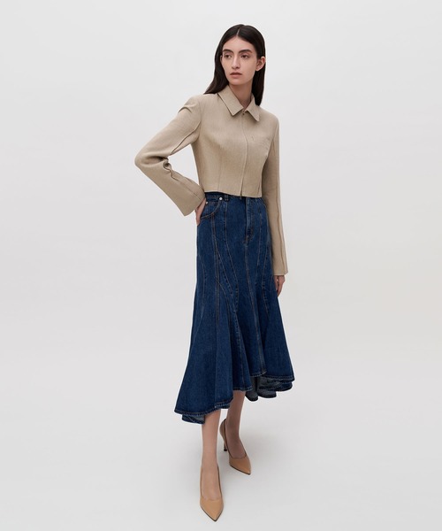 CHARLES & KEITH(チャールズ & キース)の「シリンダーヒール パンプス / Cylindrical Heel Pumps(パンプス・レディース・サンドベージュ/ブラック/オフホワイト・22.5cm/25cm/25.5cm/23cm/24.5cm/23.5cm/22cm)」の19枚目の写真