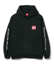 Manhattan Portage | Manhattan Portage / ピーチスキン スリーブプリント スウェットパーカ(パーカー)