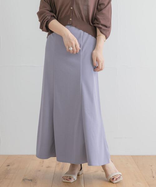 ITEMS URBANRESEARCH(アイテムズ アーバンリサーチ)の「『UR TECH ひやサラクール』AIRDRY フレアスカート(スカート・レディース・ベージュ系その他/スミクロ/ブルー・FREE)」の9枚目の写真