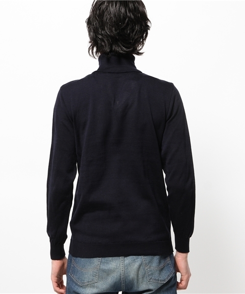 OUTLET(アウトレット)の「【WHO'S WHO gallery】GGタートル(ニット/セーター・メンズ・ブラック/ネイビー・FREE)」の5枚目の写真