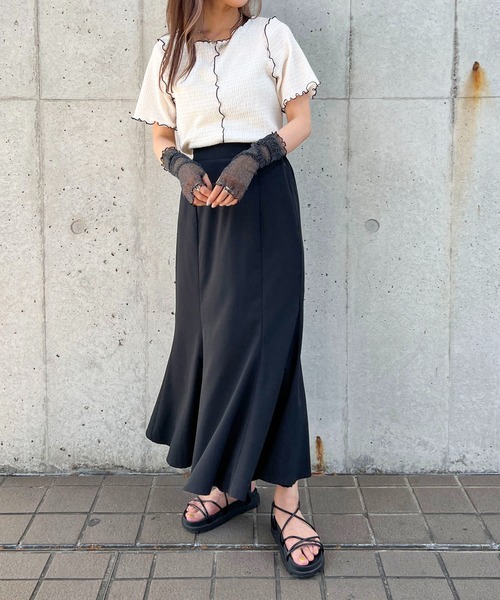 apres jour mignon（アプレジュールミニョン）の「アソートアームウォーマー【ZOZOTOWN限定アイテム】（アームカバー・レディース・ピンク/ブラック系その他/オフホワイト/パープル/グリーン/ブルー/ブラック・フリー）」の16枚目の写真