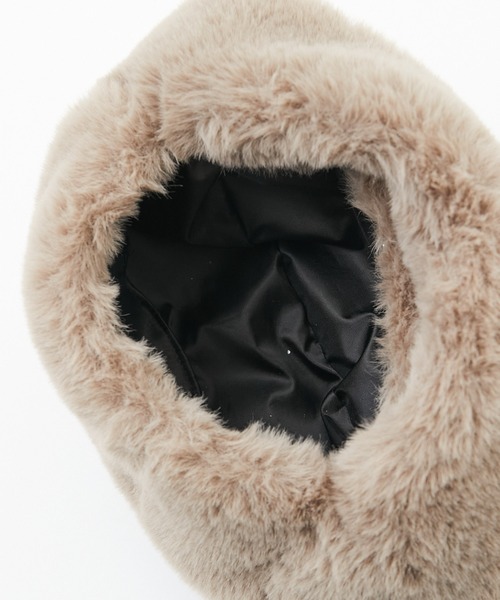 フェイクファーワンハンドルバッグ【オンラインストア限定商品】