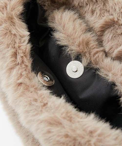 フェイクファーワンハンドルバッグ【オンラインストア限定商品】