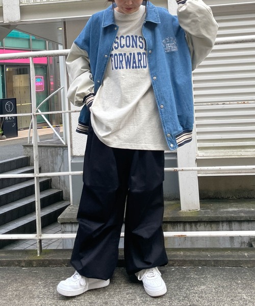 WEGO（ウィゴー）の「WEGO/スノーパンツ（カーゴパンツ・メンズ・ブルー/ブラック/カーキ/ホワイト/レッド・MEDIUM/LARGE）」の20枚目の写真