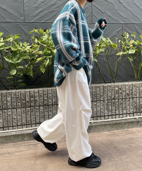 WEGO（ウィゴー）の「WEGO/スノーパンツ（カーゴパンツ・メンズ・ブルー/ブラック/カーキ/ホワイト/レッド・MEDIUM/LARGE）」の16枚目の写真