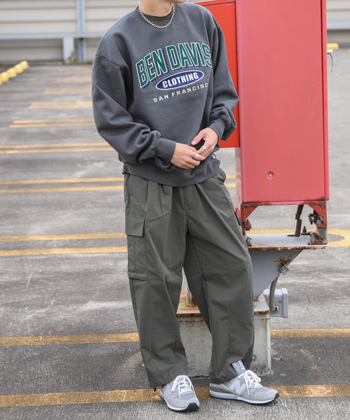 BEN DAVIS(ベンデイビス)の「【別注】【BEN DAVIS】ATHLETIC LOGO CREW SWEAT/アスレティックロゴスウェットトレーナー(スウェット・メンズ・ネイビー/グレー/ブルー/グリーン/オートミール/チャコール・MEDIUM/LARGE/X-LARGE)」の16枚目の写真