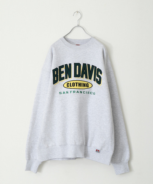 BEN DAVIS(ベンデイビス)の「【別注】【BEN DAVIS】ATHLETIC LOGO CREW SWEAT/アスレティックロゴスウェットトレーナー(スウェット・メンズ・ネイビー/グレー/ブルー/グリーン/オートミール/チャコール・MEDIUM/LARGE/X-LARGE)」の14枚目の写真