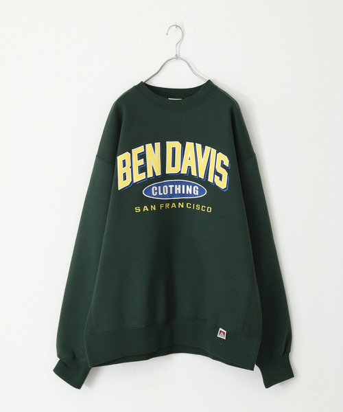 BEN DAVIS(ベンデイビス)の「【別注】【BEN DAVIS】ATHLETIC LOGO CREW SWEAT/アスレティックロゴスウェットトレーナー(スウェット・メンズ・ネイビー/グレー/ブルー/グリーン/オートミール/チャコール・MEDIUM/LARGE/X-LARGE)」の19枚目の写真