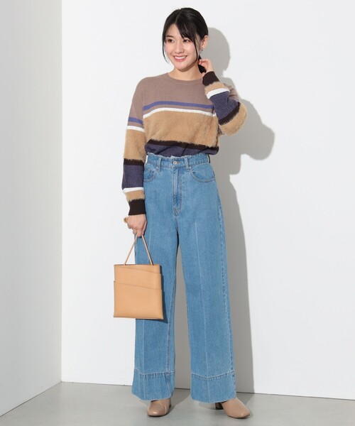 立体ボーダー ニット（ニット/セーター）｜BEAMS HEART（ビームス