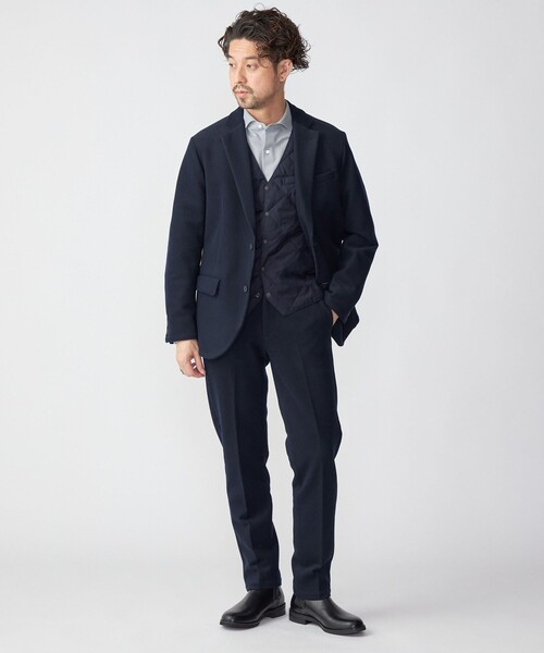 SHIPS（シップス）の「SHIPS: ダウンファブリック ピケ 2ボタン