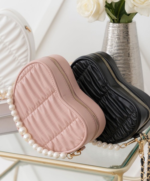 ジョリーフルール　おまたせマルシェ　マイリトルテイラー　フリルショルダーバック⑨ ALLA HOLLON】PETIT TARTE ミニナイロンフリルショルダー2