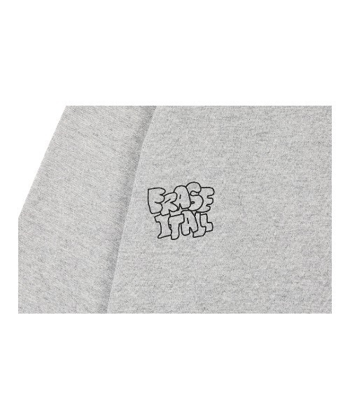 NASTY KICK（ナスティーキック）の「A'GEM/9 × .kom『NASTYKICK/NS+K/ナスティーキック』Graffiti Longsleeve/イレーズロングスリーブ（Tシャツ/カットソー・メンズ・ブラック/グレー・M/L）」の14枚目の写真