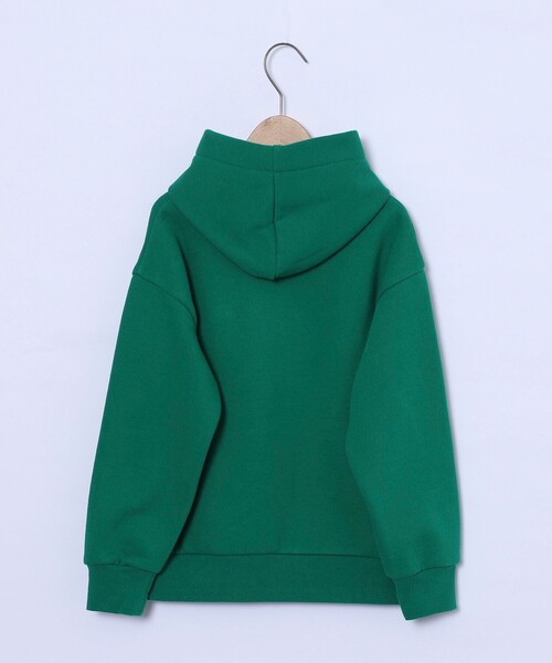 coen（コーエン）の「【coen キッズ/ジュニア】FreeSpeech(フリースピーチ)別注裏起毛フーディパーカー（パーカー・キッズ・オフホワイト/ダークグリーン・130/120/150/110/100/140）」の17枚目の写真