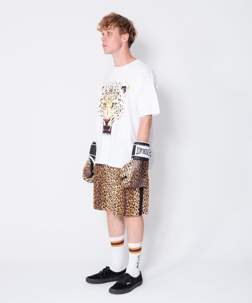 BEDWIN & THE HEARTBREAKERS（ベドウィン アンド ザ ハートブレイカーズ）の「EVERLAST Ex.BOXING GLOVES "TYSON"（スポーツグッズ・メンズ・レオパード・FREE）」の3枚目の写真