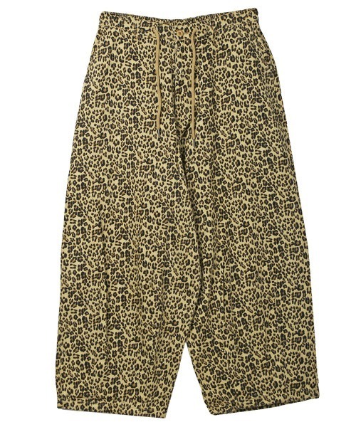 LUXSTYLE(ラグスタイル)の「極太バルーンパンツ(その他パンツ・メンズ・レオパード/ブラック/インディゴブルー・L/M)」の11枚目の写真