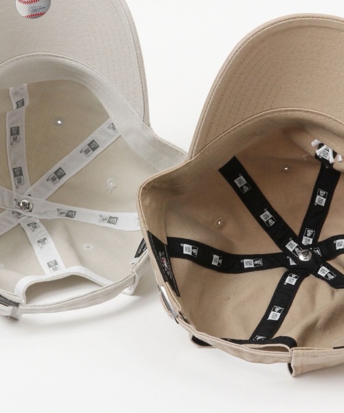 NEW ERA（ニューエラ）の「カジュアルクラシックCAP/NEW ERA/123636（キャップ・レディース・オフホワイト/ブラック/ベージュ・FREE）」の8枚目の写真
