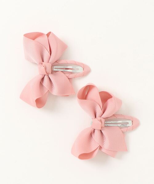 Marie Claire 刻印あり リボンピンブローチ&イヤリングセット アクセサリー 