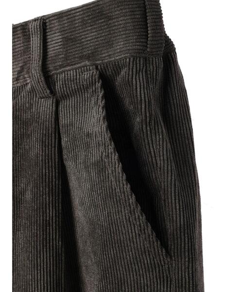 koe(コエ)の「ストレッチコーデュロイテーパードパンツ(その他パンツ・レディース・イエロー/オフホワイト/チャコールグレー・FREE)」の18枚目の写真