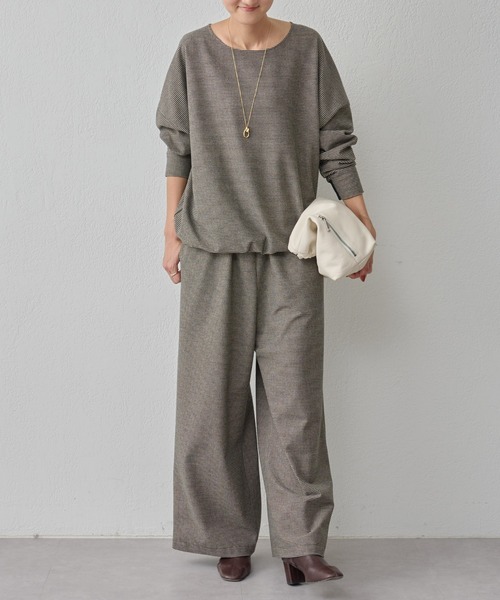 BEARDSLEY チェックプルオーバー F グレー BEARDSLEY チェックプルオーバー F グレー