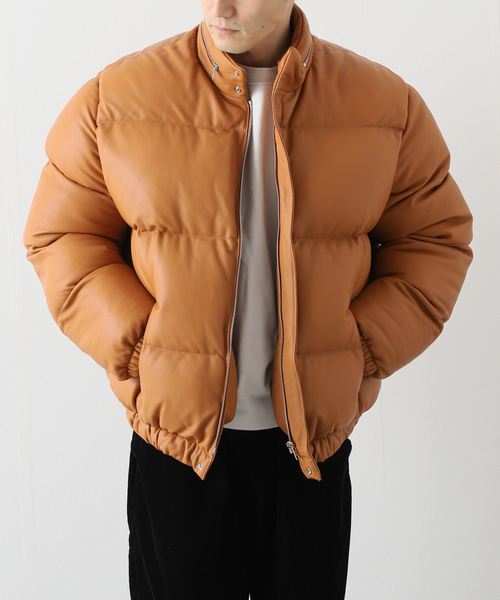 【KENZO / ケンゾ―】FASHION LEATHER PUFFER