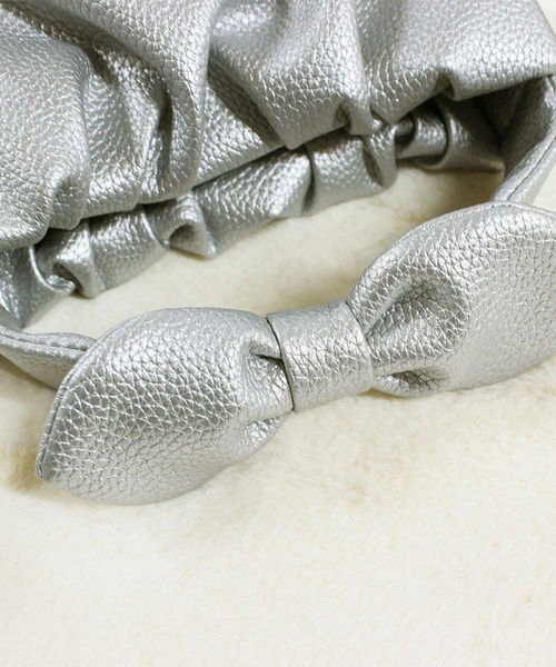 ROOTOTE(ルートート)の「ルートート/【直営店限定】LT.ベビールー.ribbonknotーA(ショルダーバッグ・レディース・ブラック/シルバー/サンドベージュ/ブルー系その他・FREE)」の7枚目の写真