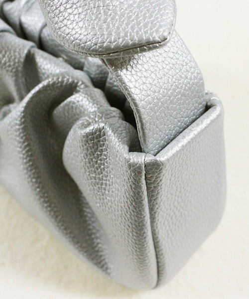 ROOTOTE(ルートート)の「ルートート/【直営店限定】LT.ベビールー.ribbonknotーA(ショルダーバッグ・レディース・ブラック/シルバー/サンドベージュ/ブルー系その他・FREE)」の8枚目の写真