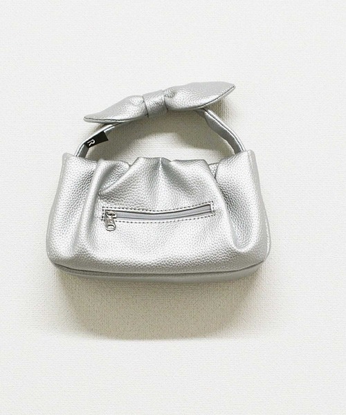ROOTOTE(ルートート)の「ルートート/【直営店限定】LT.ベビールー.ribbonknotーA(ショルダーバッグ・レディース・ブラック/シルバー/サンドベージュ/ブルー系その他・FREE)」の6枚目の写真