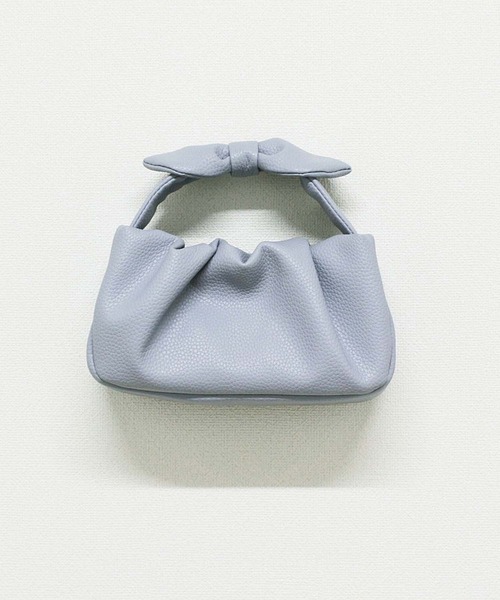 ROOTOTE(ルートート)の「ルートート/【直営店限定】LT.ベビールー.ribbonknotーA(ショルダーバッグ・レディース・ブラック/シルバー/サンドベージュ/ブルー系その他・FREE)」の11枚目の写真