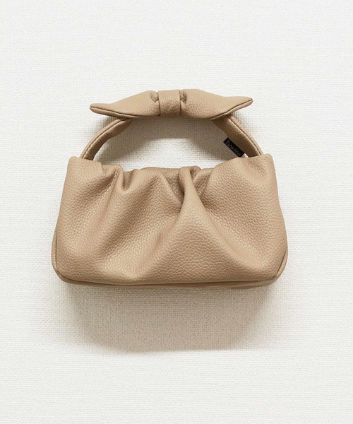ROOTOTE(ルートート)の「ルートート/【直営店限定】LT.ベビールー.ribbonknotーA(ショルダーバッグ・レディース・ブラック/シルバー/サンドベージュ/ブルー系その他・FREE)」の10枚目の写真