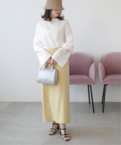 RAY CASSIN（レイカズン）の「スクエア2WAYボストン（ボストンバッグ・レディース・ブラック/シルバー/キナリ・FREE）」の21枚目の写真