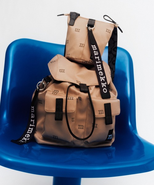 【23SS】マリメッコ/ Essential Bucket M-Logo ショルダーバッグ marimekko マリメッコ ショルダーバッグ ESSENTIAL BUCKET M